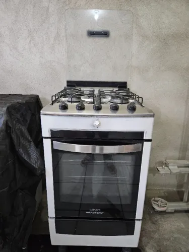 Vendo fogão 4 bocas Brastemp