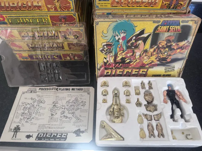 Boneco Afrodite de Peixes ST Fighter Cavaleiros do Zodíaco 