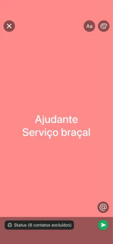 Ajudante, serviço braçal, serviço pesado.