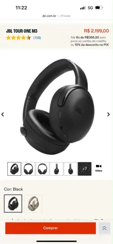 Fone JBL Tour One M3 - LACRADO