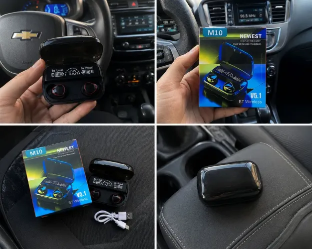 ? FONE BLUETOOTH M10 TWS V5.1 - QUALIDADE, PRATICIDADE E ÓTIMO CUSTO-BENEFÍCIO! ?