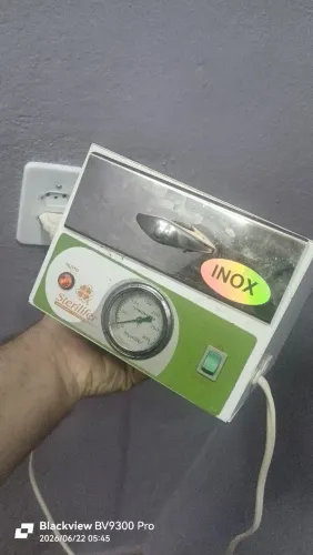 Mini esterilizador com gaveta inox Bivolt chaveado