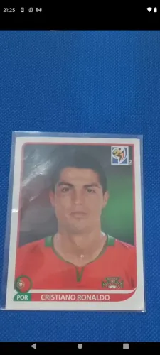 Copa 2010 África do Sul Figurinha CR7 semi nova