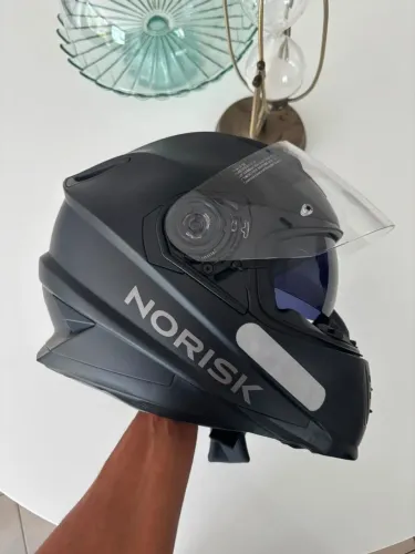 CAPACETE NORISK SOUL FF302 PRETO FOSCO