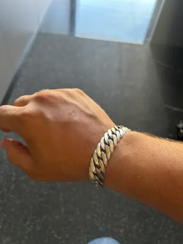Pulseira elo duplo 17 mm
