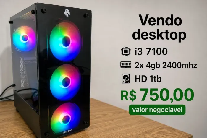 Oportunidade computador muito novo.