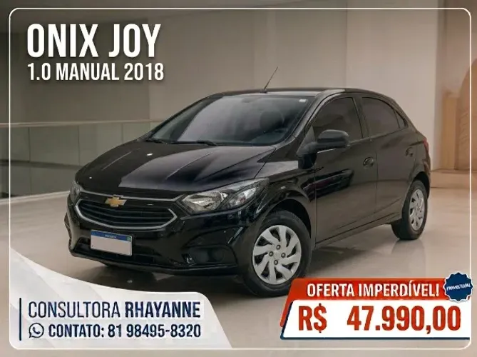Chevrolet Onix JOY Hatch 1.0 8V Flex Mec. 4P 2018