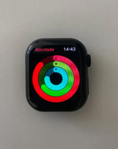 smartwatch s9 mini super amoled preto - 41mm