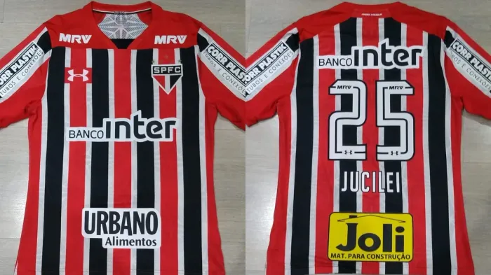 Camisa São Paulo FC Jucilei #25 Modelo Jogador Under Armour Oficial - Tam. G