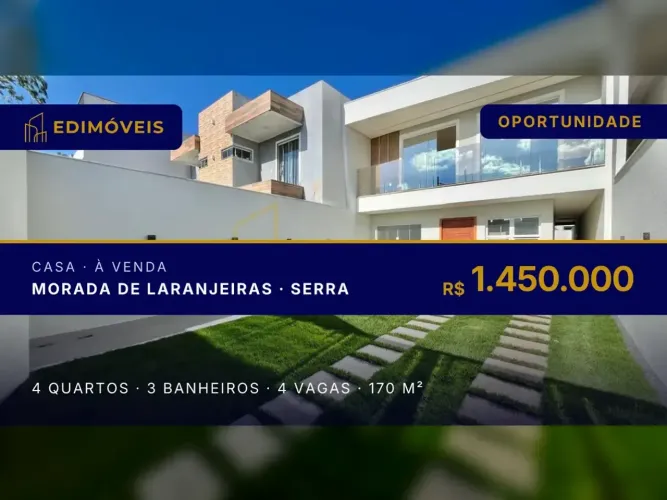 Casa Imponente em Morada de Laranjeiras - Arquitetura Contemporânea!