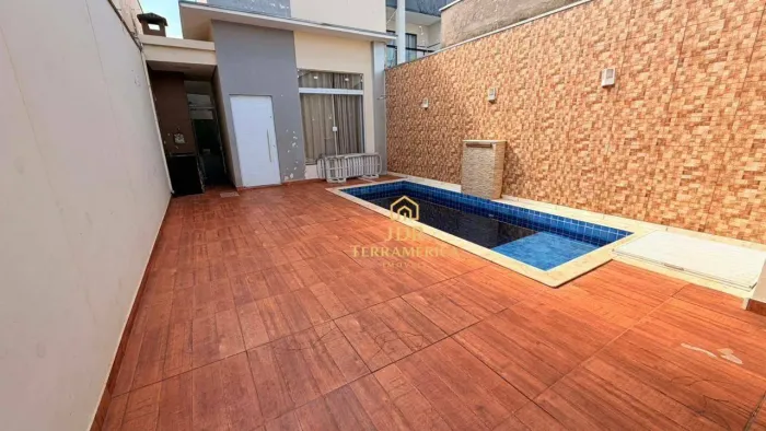 Casa com piscina à venda no Terramérica em Americana | 3 dormitórios | 1 suíte | Área gour