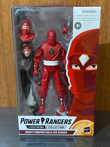 Power Rangers ( Ninja Vermelho ) - Lightning collection