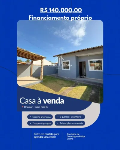 Casa na região dos lagos