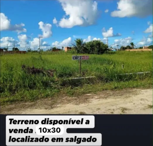 Terreno no povoado tombo