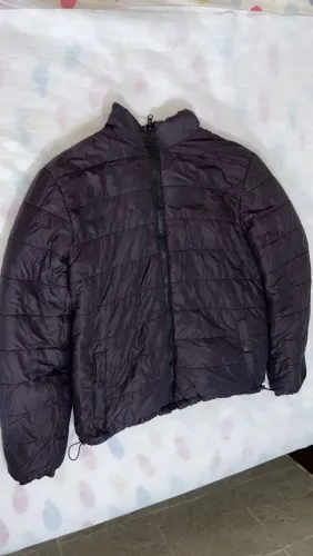 JAQUETA PUFFER DUPLA FACE PLUMA GANSO MASCULINO