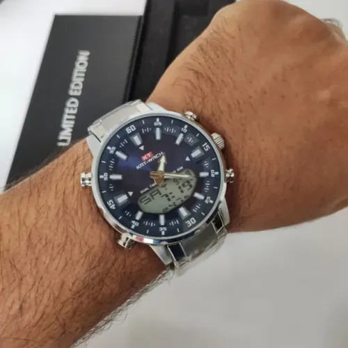 Relógio Prata Masculino Premium - Na Caixa com Garantia