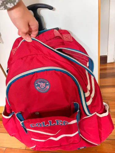 Mochila de rodinhas infantil capricho