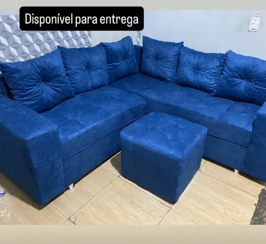 SOFÁ . Azul 