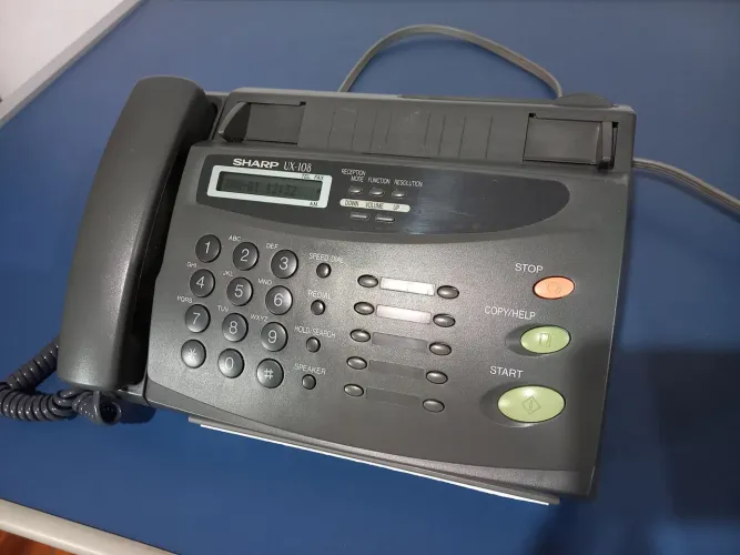 TELEFONE E FAX SHARP UX-108 