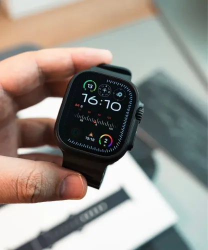 Apple Watch Ultra 2 Black 49MM - Titanium Ocean Band (Novo), Garantia Apple de 01 Ano