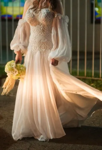 Vestido de noiva Boho Chic