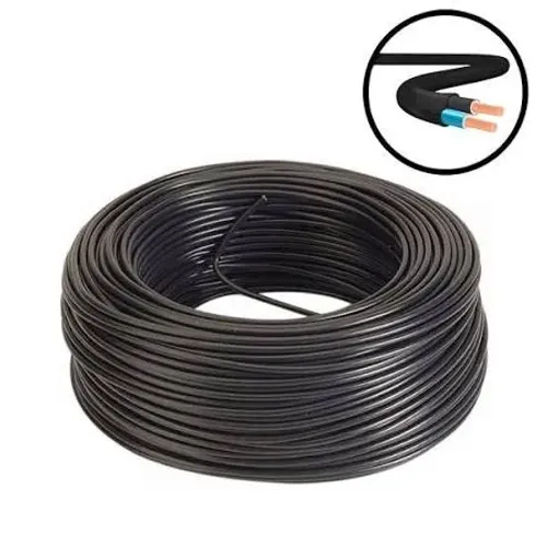 CABO PP 2X6,00MM ROLO 100M TOPMIX