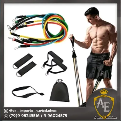 elastico musculacao