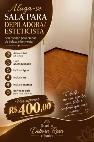 Aluguel de sala
