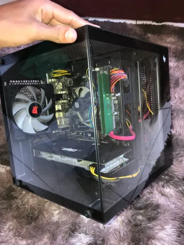 Pc gamer completo (pronto pra jogar) I3 10ª geração + rx 580 + 16 GB de ram + periféricos