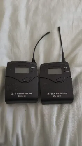 Microfone Sennheiser lapela sem fio