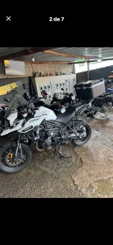 Tiger 1200, pego moto de menor valor e volta