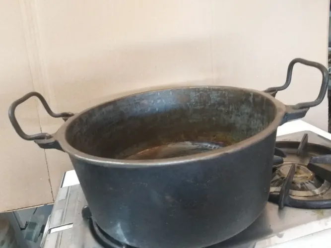 Panela antiga 5 litros lisinha por dentro