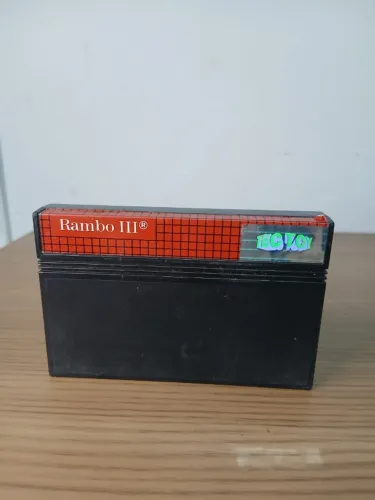 Cartucho Rambo 3 100% Original Master System