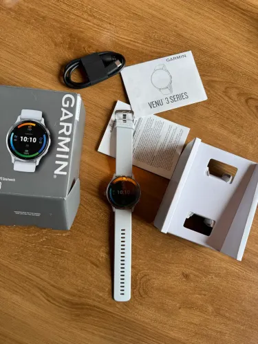 Garmin Venu 3 NOVO com acessórios