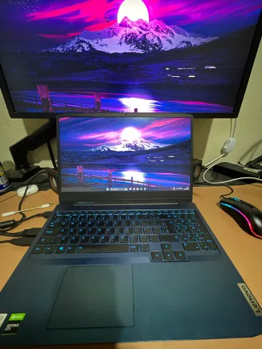 Notebook Lenovo gaming 3i i5 10 geração gtx 1650