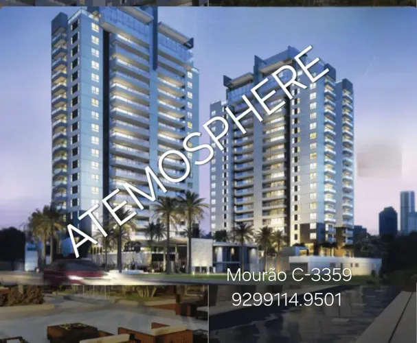 ATMOSPHERE, Alugo/Vendo 2 ApartamentoS com 215m2. 3 suites, varanda gourmet. 3 vagas