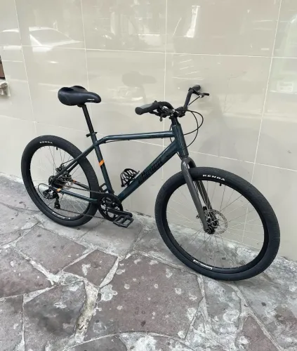 Bicicleta Elleven Venice Urbana Aro 27,5 - 7 Marchas - Preta - Estado de nova