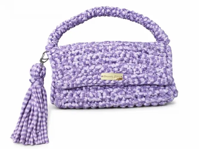 Bolsa Crochê De Mão Clutch