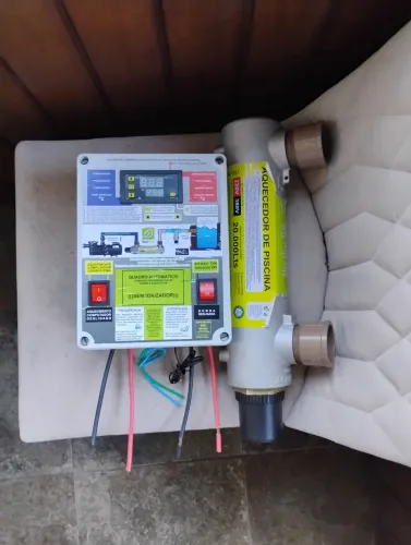 Aquecedor de piscina até 20 mil litros