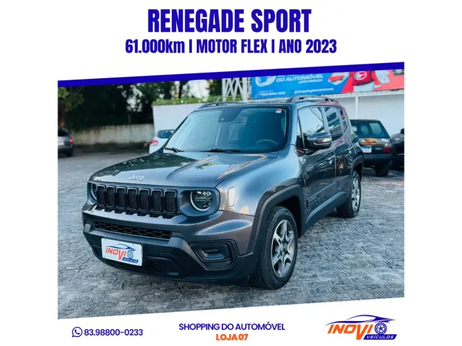 Jeep Renegade Sport T270 1.3 TB 4X2 Flex Aut. 2023