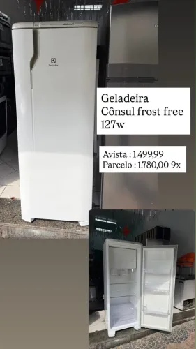 Geladeira Frost free entrego 