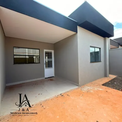 Casa á venda com 2 quartos no Aero Rancho no bônus moradia