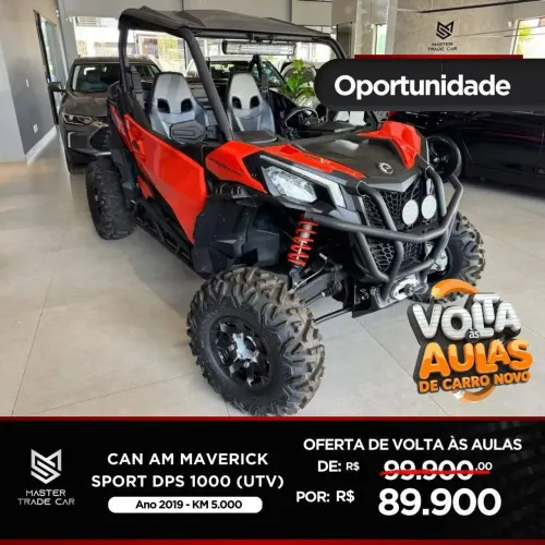 CAN AM MAVERICK SPORT DPS 1000  (UTV)  VERMELHA 2019/2019