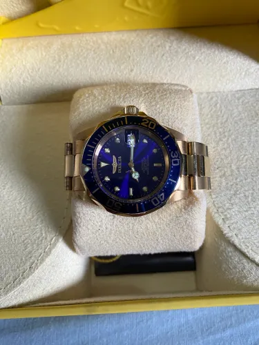 Relógio Automático Invicta Pro Diver 8930OB Dourado Azul