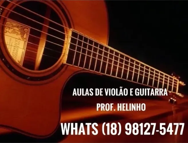 Aulas de violão e guitarra