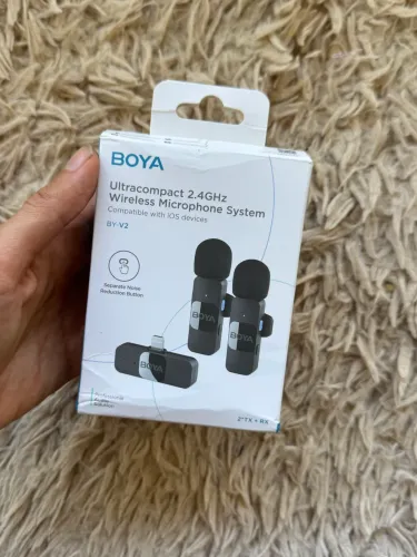 Microfone Boya By-V20 Lightning 