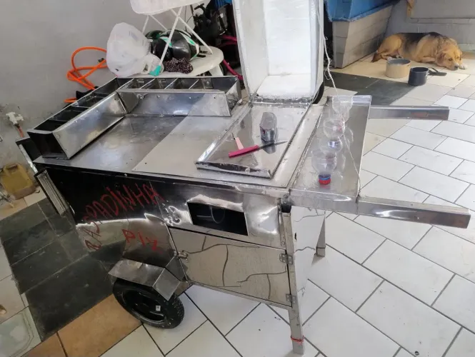 Vendo carrinho de raspadinha