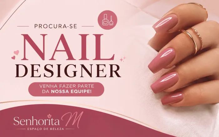 Estamos contratando Nail Designer