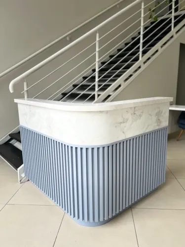 Balcão para recepção