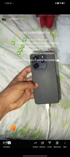 Vendo celular redmi not 14 zero 